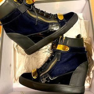 Giuseppe Zanotti Platform Sneakers In “like new” condition.